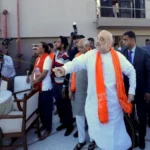 amit shah in uttarayan patang mahotsav in gujarat fly kites 1705303824