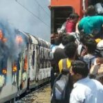 fire broke out in train 1686045135