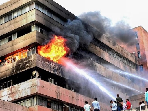 mp satpura building fire 1686630413