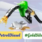 petrol diesel and gold silver price 1705803077