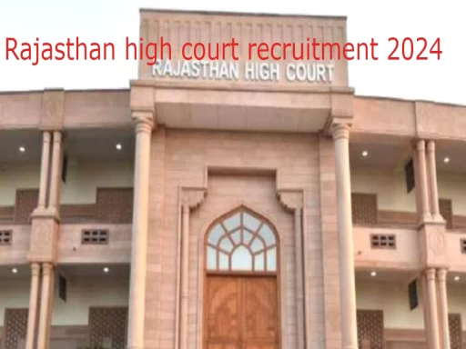 rajasthan high court system assistant recruitment 2024 notification 1704448701