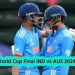 U19 World Cup Final IND vs AUS 2024
