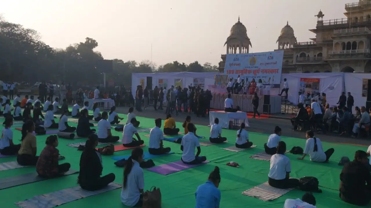 jaipur 108 surya namaskar image