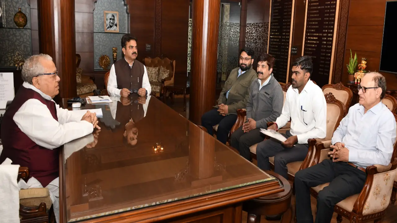 Jangid Foundation Jaipur Meet with Governor Kalraj Mishra