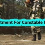 Recruitment For Constable In BSF