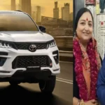 JP Nadda Wife Toyota Fortuner Car Theft