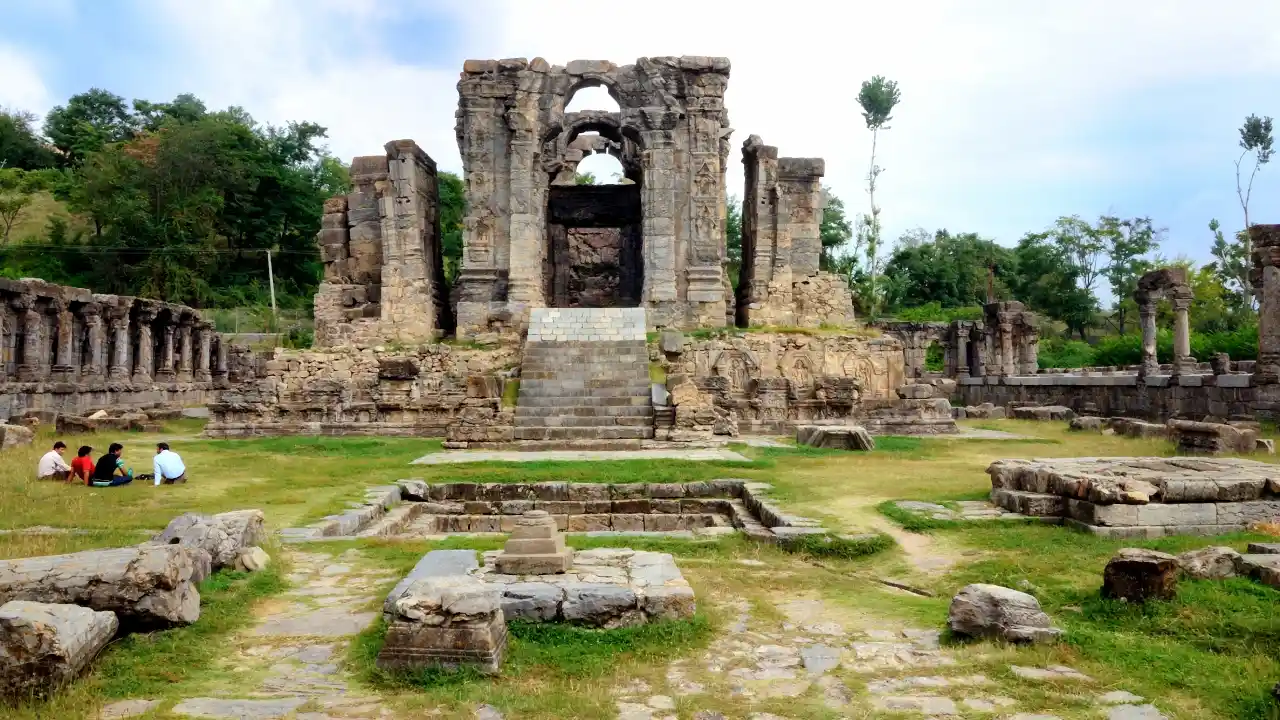 martand sun temple, martand surya temple restoration, martand temple history, martand temple anantnag, hindu temples,