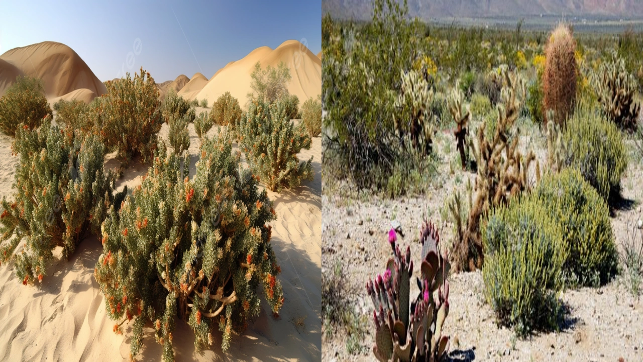 Danger to plants in Thar Desert