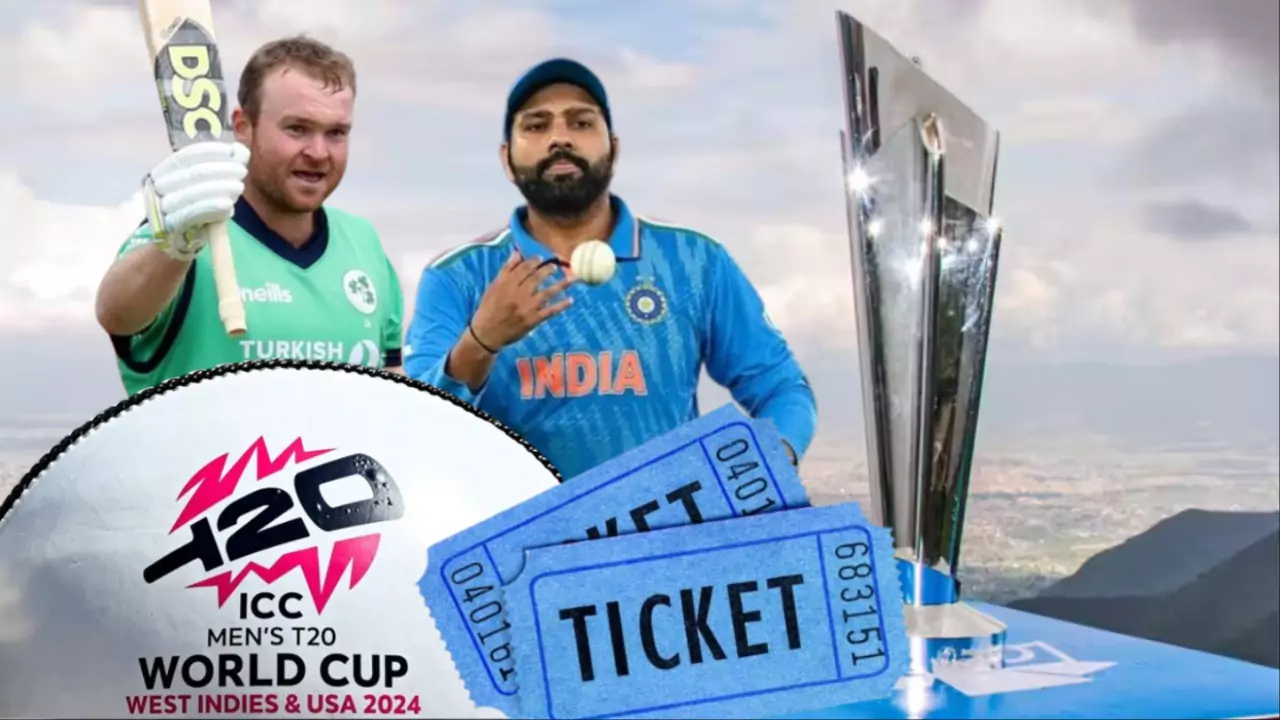 IND vs IRE T20 World Cup 2024 Ticket Booking Online