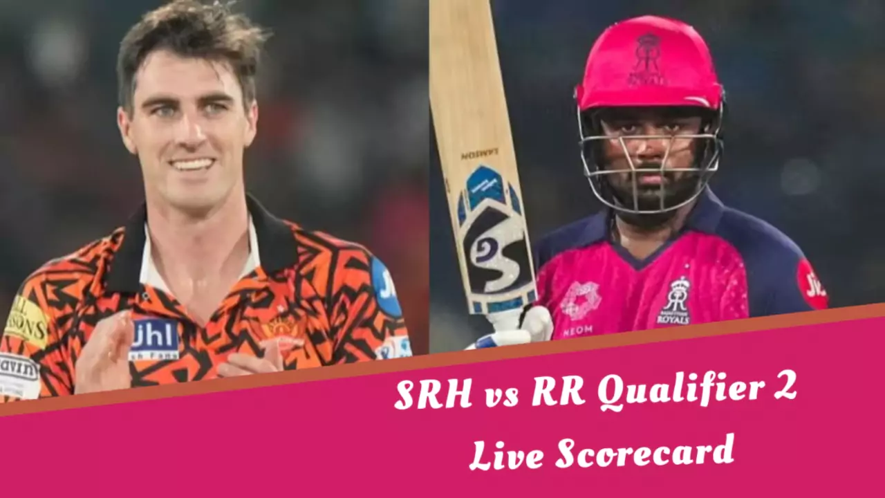 SRH vs RR Qualifier 2 Live Scorecard 24 May IPL 2024