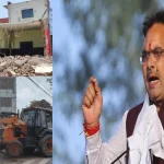 JDA Bulldozer big action in CM Bhajan Lal assembly