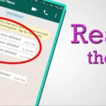 WhatsApp Trick for Deleted Message Read