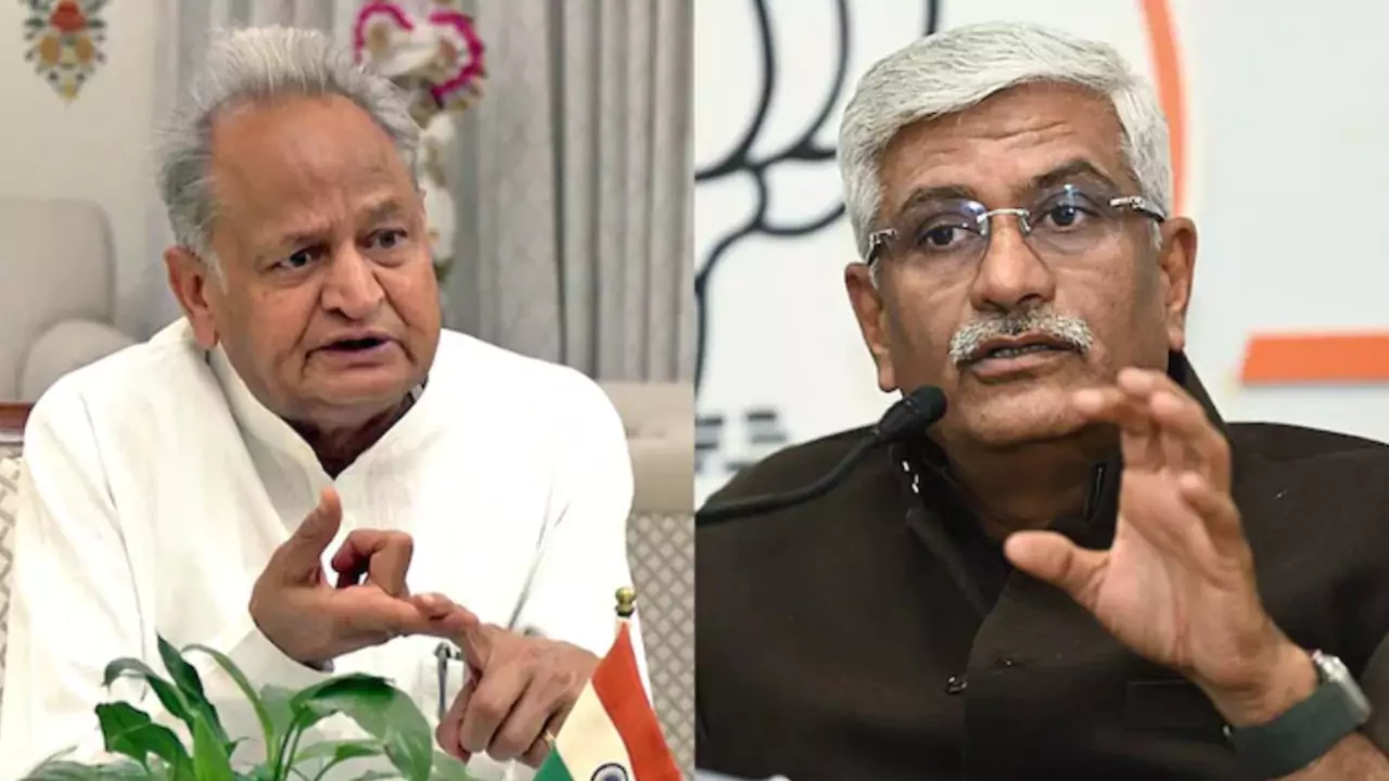 Ashok Gehlot vs Gajendra Singh Shekhawat