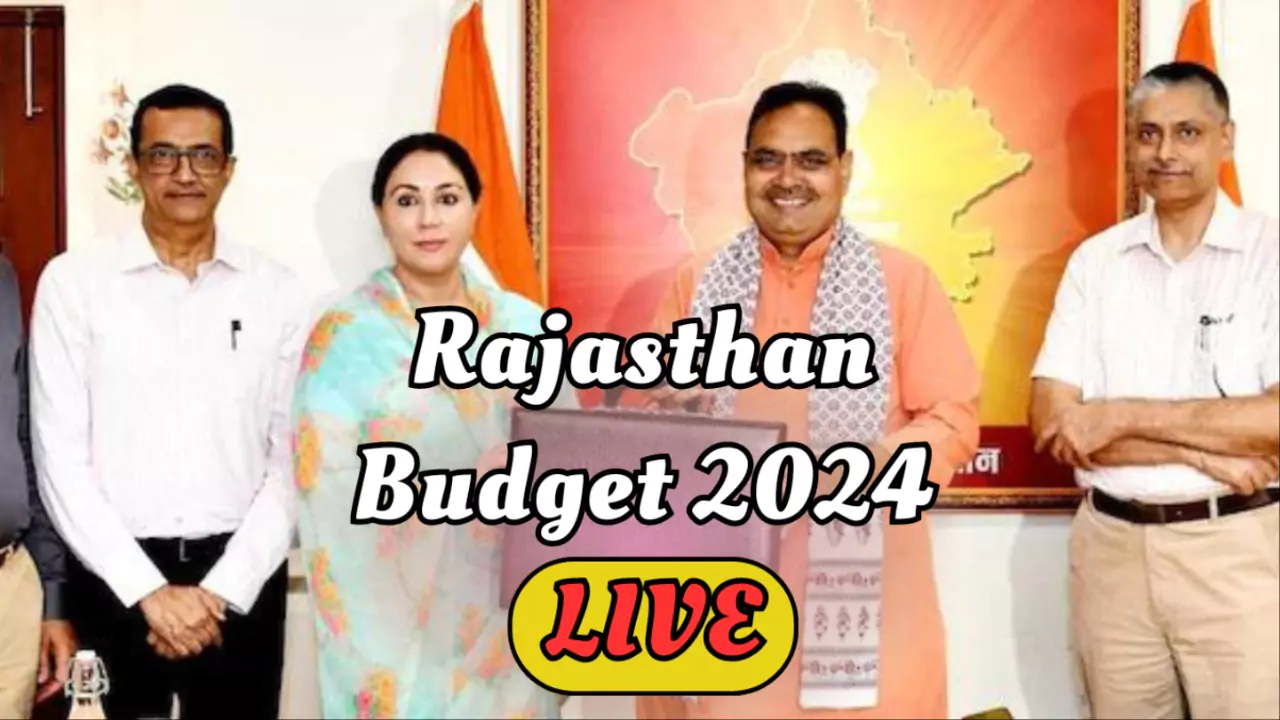 Rajasthan Budget 2024 LIVE Updates Hindi