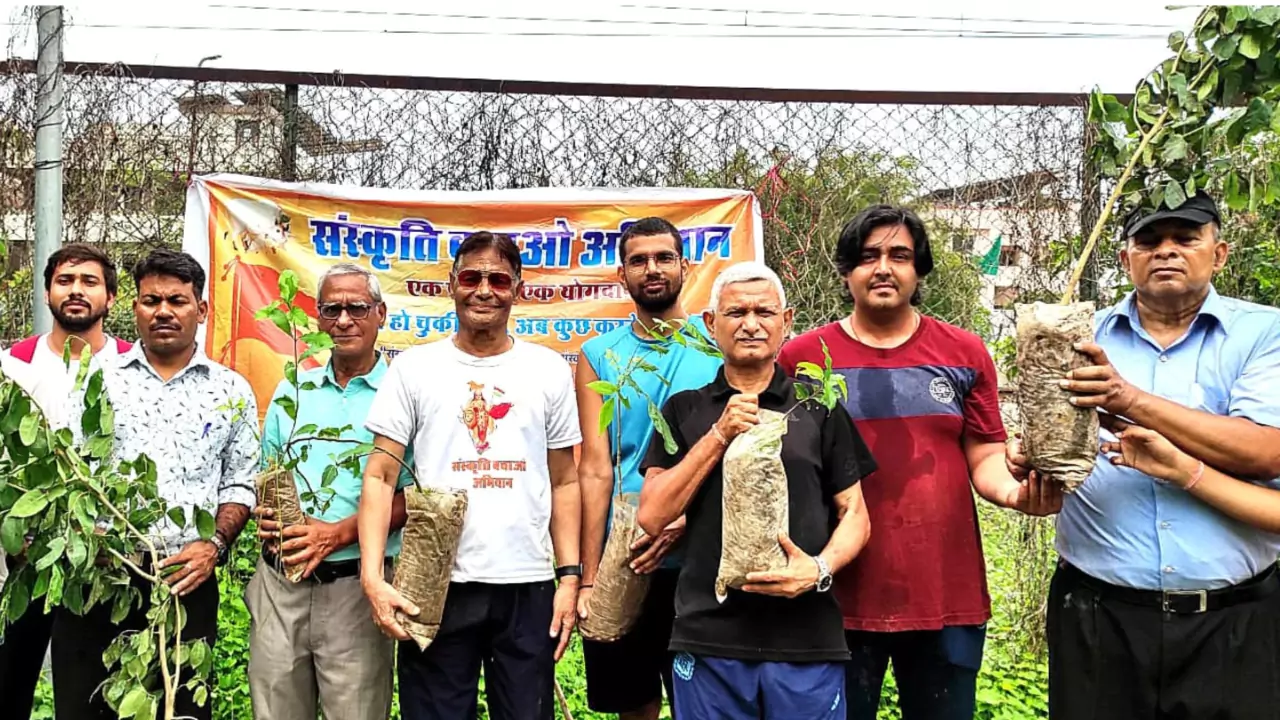 Sanskriti Bachao Abhiyan Mai Bhi Vraksh Mitra Jaipur News