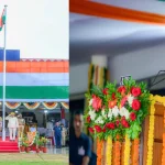 CM Bhajanlal Sharma Flag Hoisting