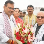 Former Governor Kalraj Mishra farewell with guard of honour