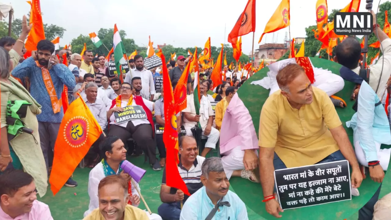 Hindu Aakrosh Rally Jaipur Against Bangladesh