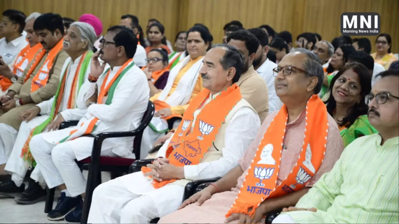 State BJP Working Committee meeting will be held in Jodhpur on August 20