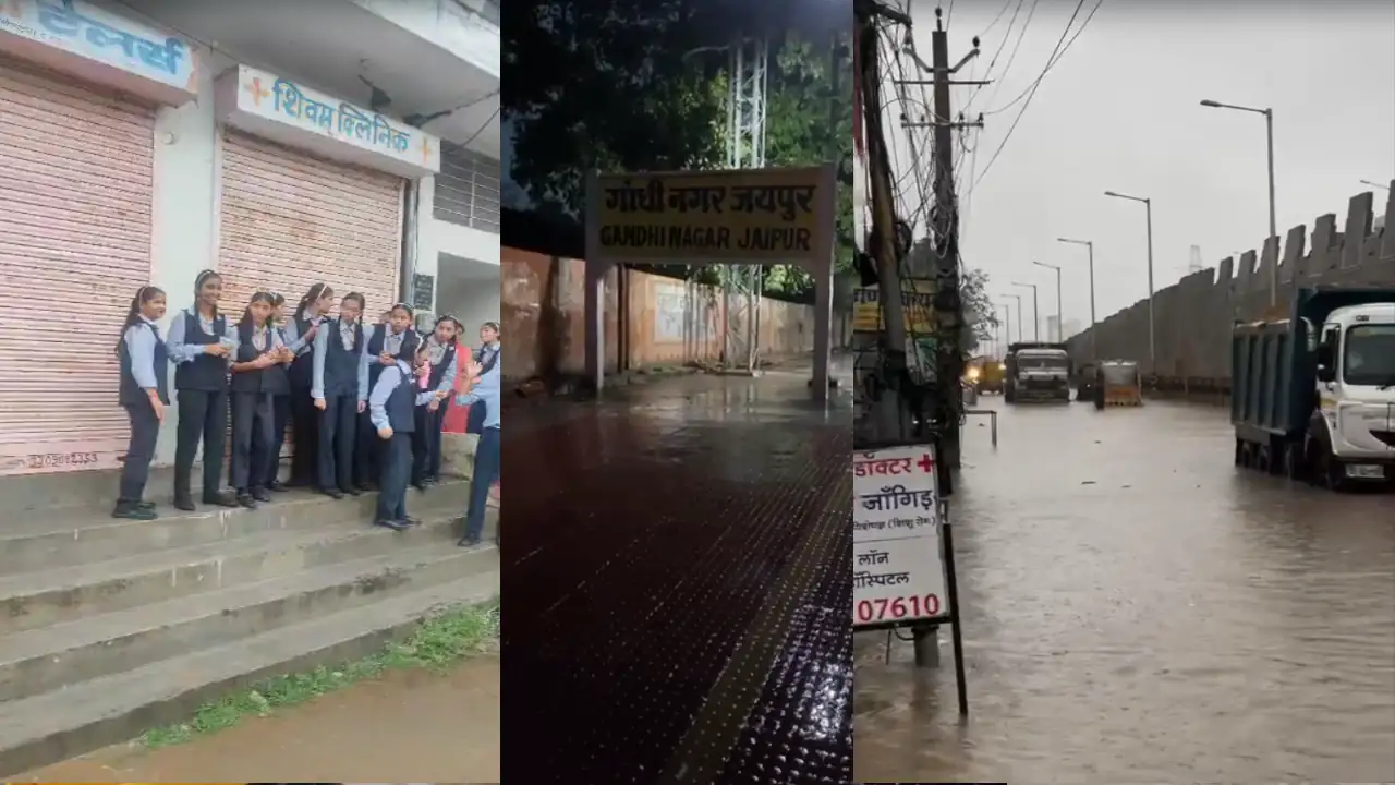 rainfall in jaipur