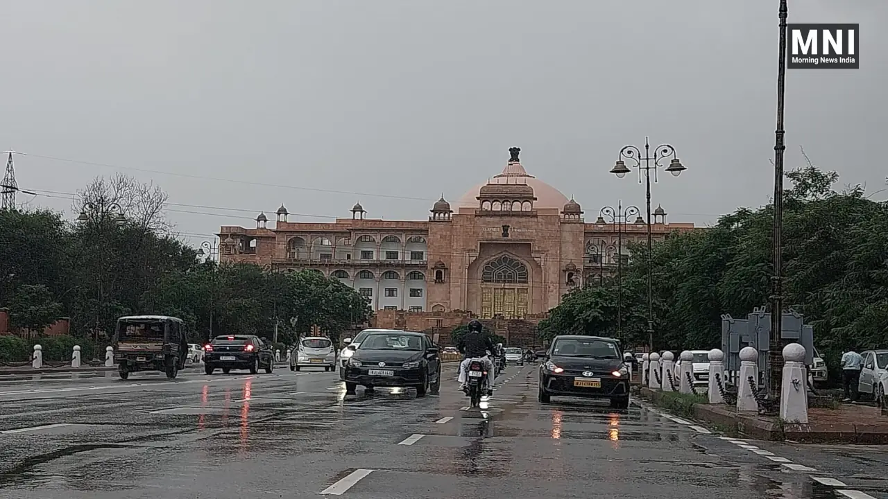 rain in jaipur