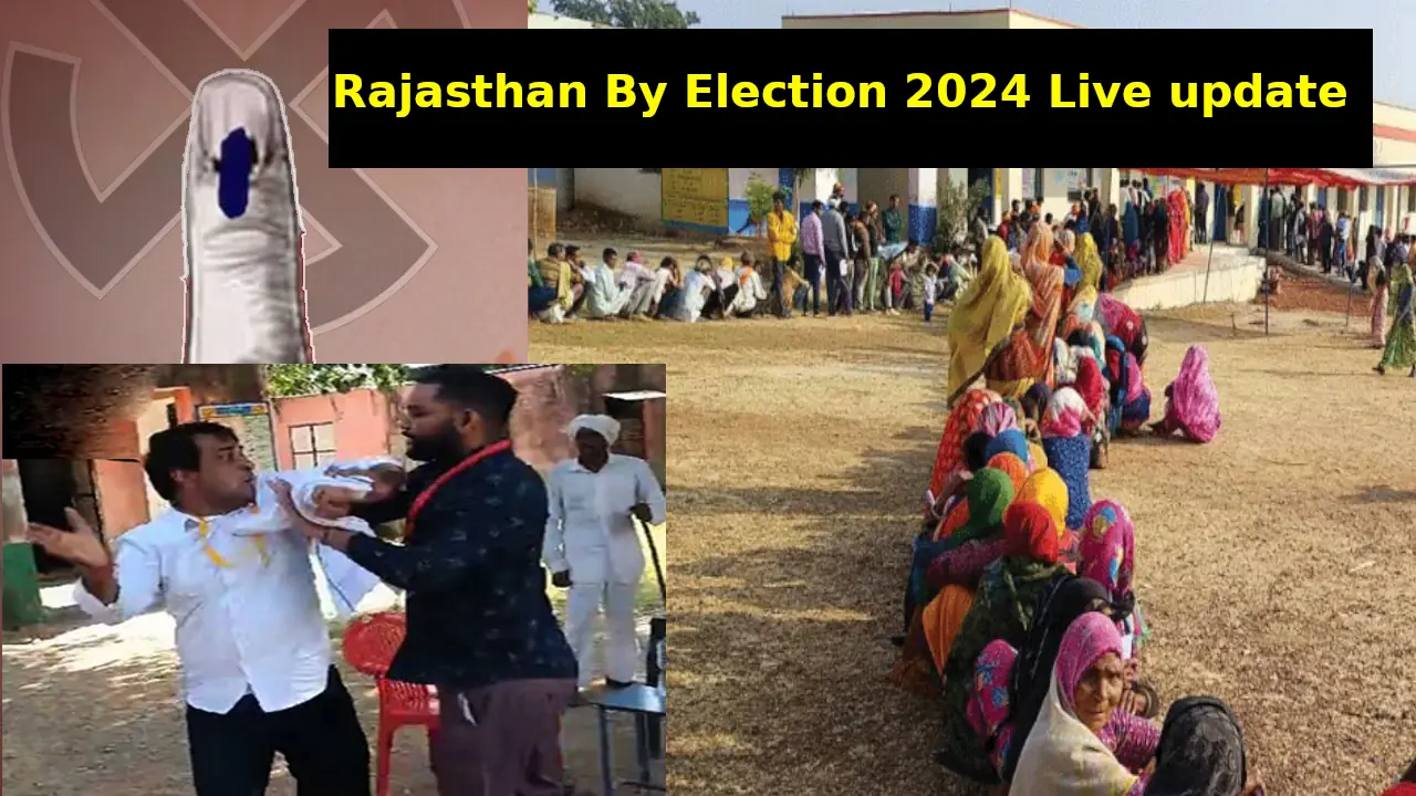 Rajasthan By Election 2024 Live update